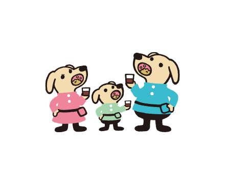 うがいの場合