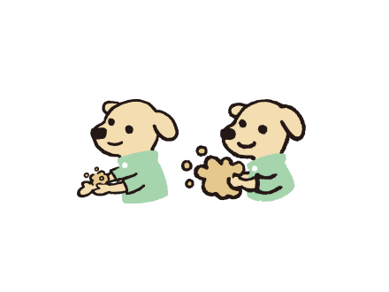 手洗いの場合